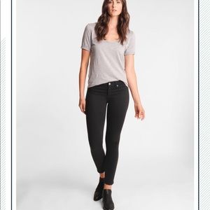 NWT Lila Ryan Louise Skinny ankle jean - Black